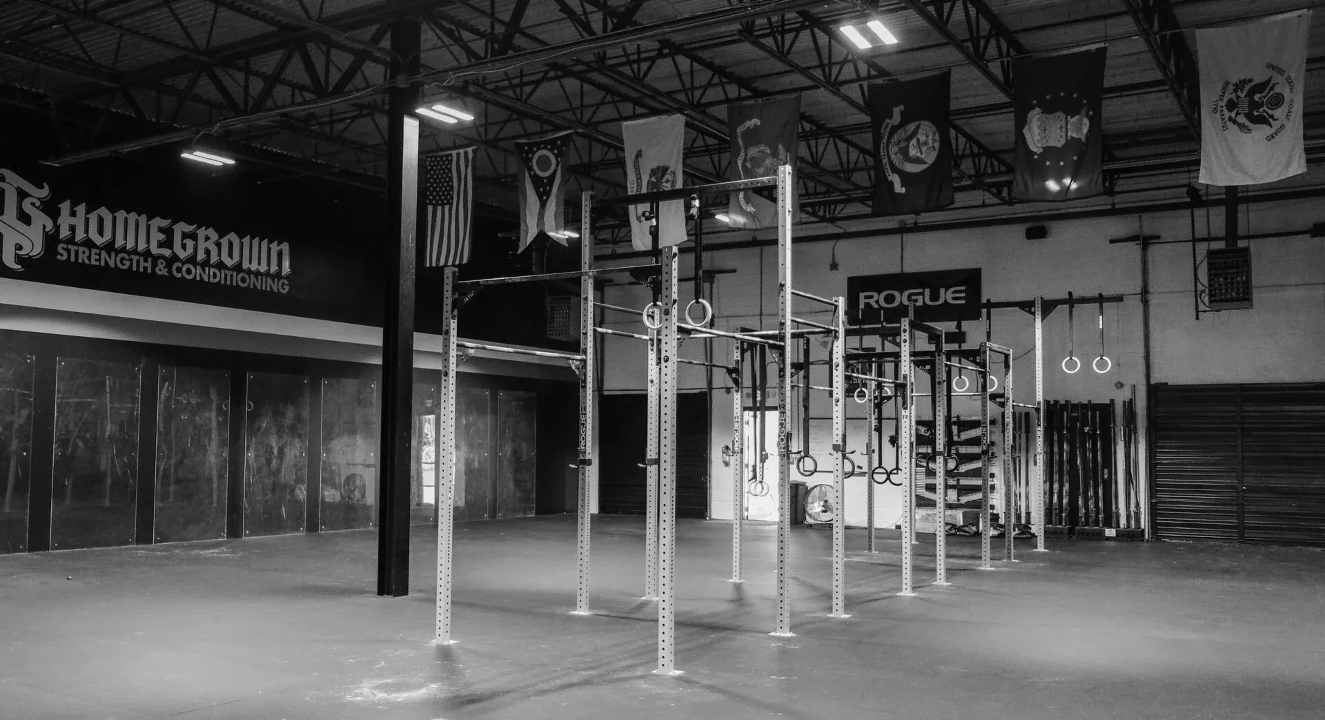 The Kalamazoo Strength training floor and rig in Kalamazoo, Michigan